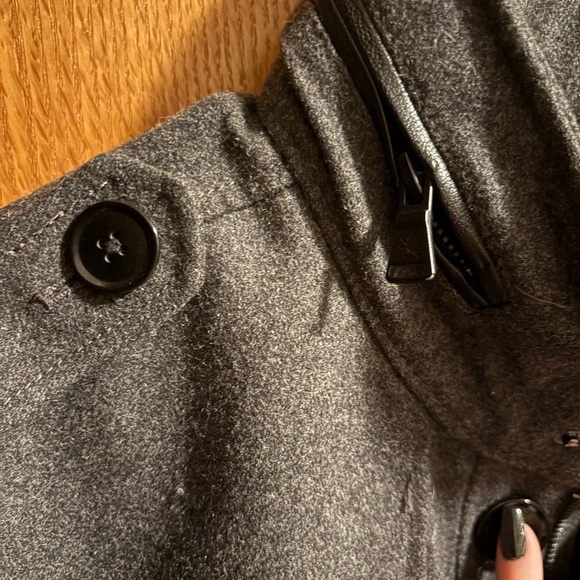 Express Charcoal Military Field Jacket - Picture 10 of 11